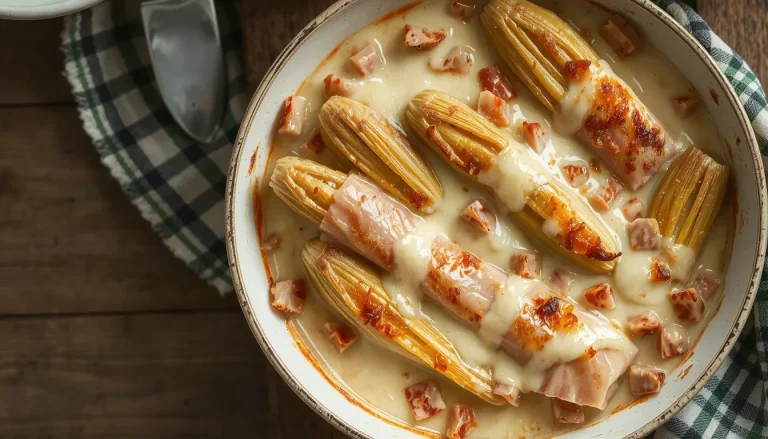 Endives au jambon : la recette incontournable sans eau
