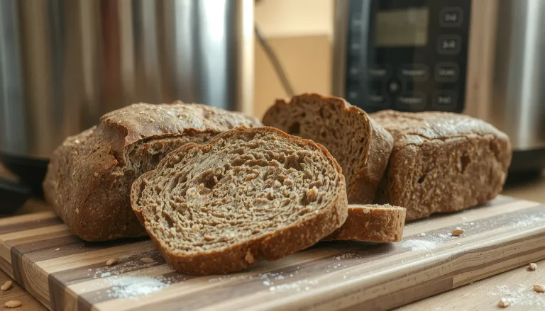 Recette de pain intégral pour machine à pain