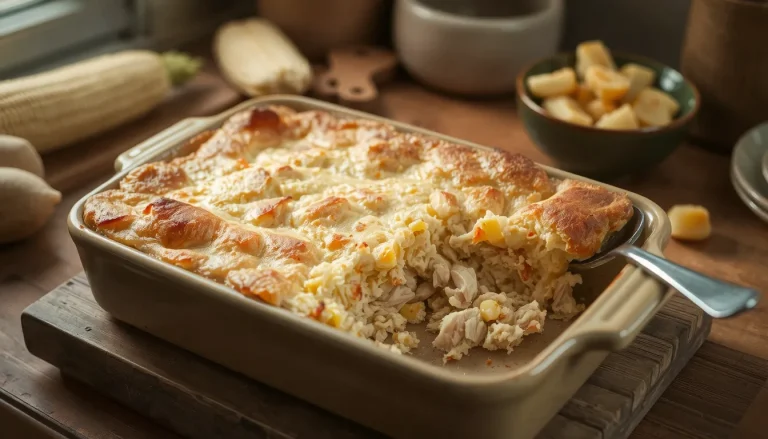 Pâté chinois au poulet : recette facile et économique en cocotte