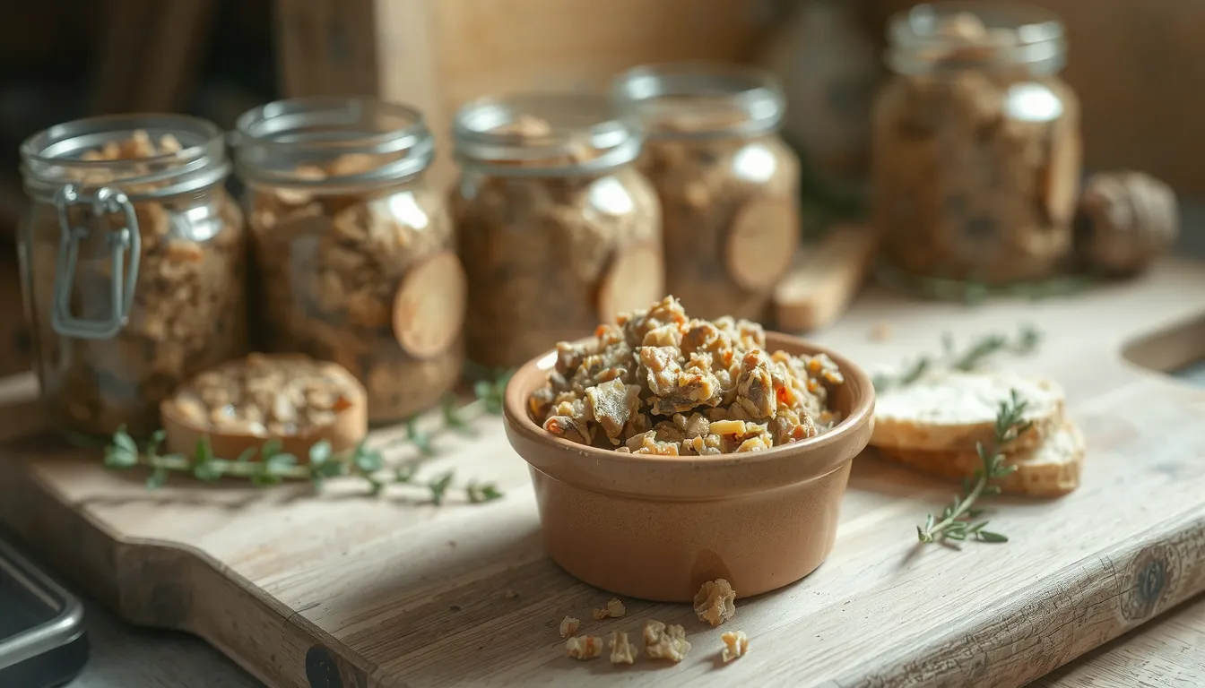 rillettes de pigeon