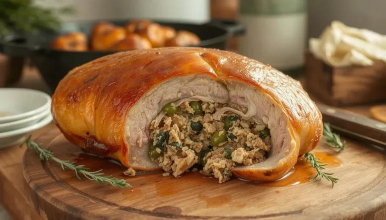 Temps de cuisson et recette du rôti de veau farci