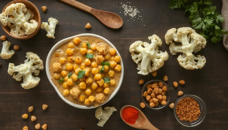 Curry chou-fleur pois chiches : la recette complète et facile