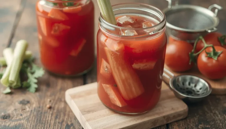Recette de jus de tomate maison : simple, rapide et savoureuse