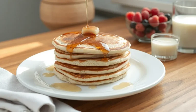 Pancakes à la farine de châtaigne : recette facile et sans gluten