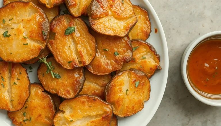 Pommes de terre frappées croustillantes : la recette facile et inratable