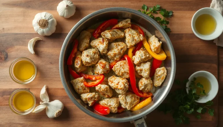 Sauté de poulet aux poivrons : la recette facile et rapide