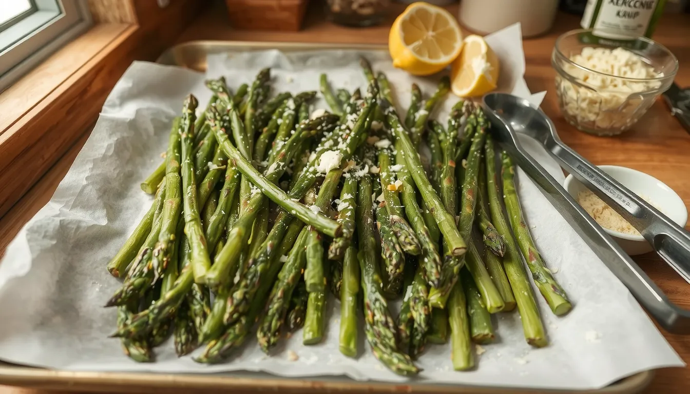 asperges au four croustillantes