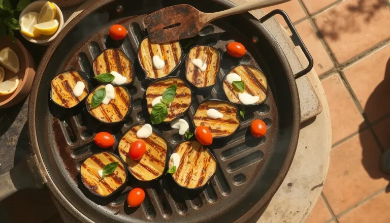 Aubergine à la plancha : la recette fondante, rapide et sans amertume