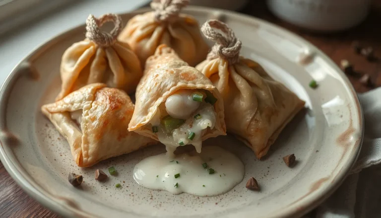 Aumônière de st jacques : la recette festive et inratable (fondue de poireaux et pâte filo)