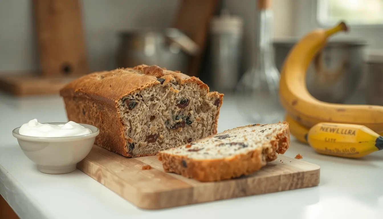banana bread yaourt grec
