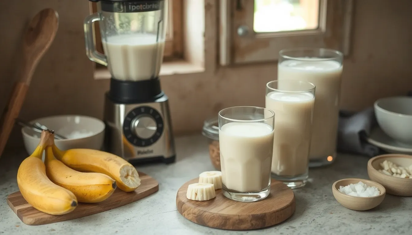 banane lait de coco