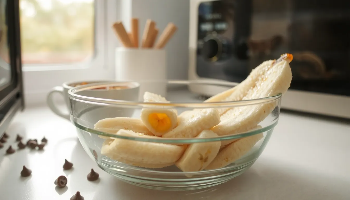 banane au micro onde
