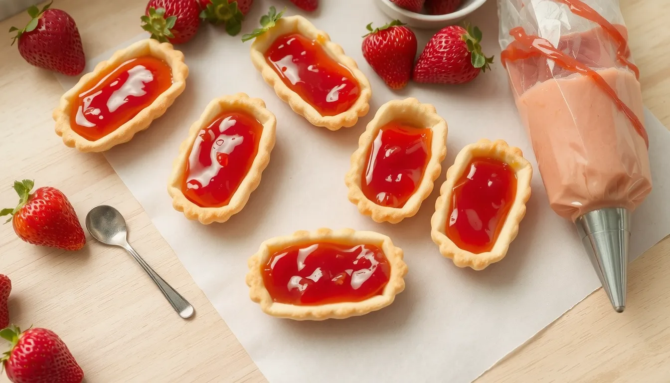 barquette a la fraise